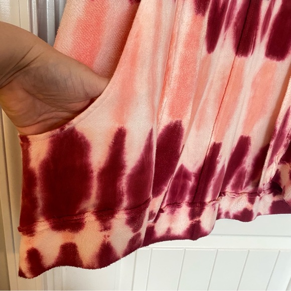 True Craft Open Front Kimono Women’s Tie Dye Cardigan Jacket Size XS Pockets NWT - Picture 7 of 10